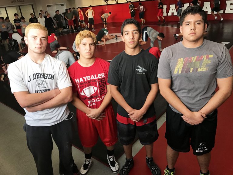 Wrestling: The Balers’ Fantastic Four