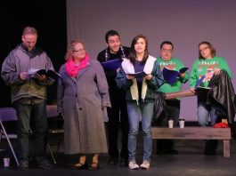 Eccentric playwright makes big promises