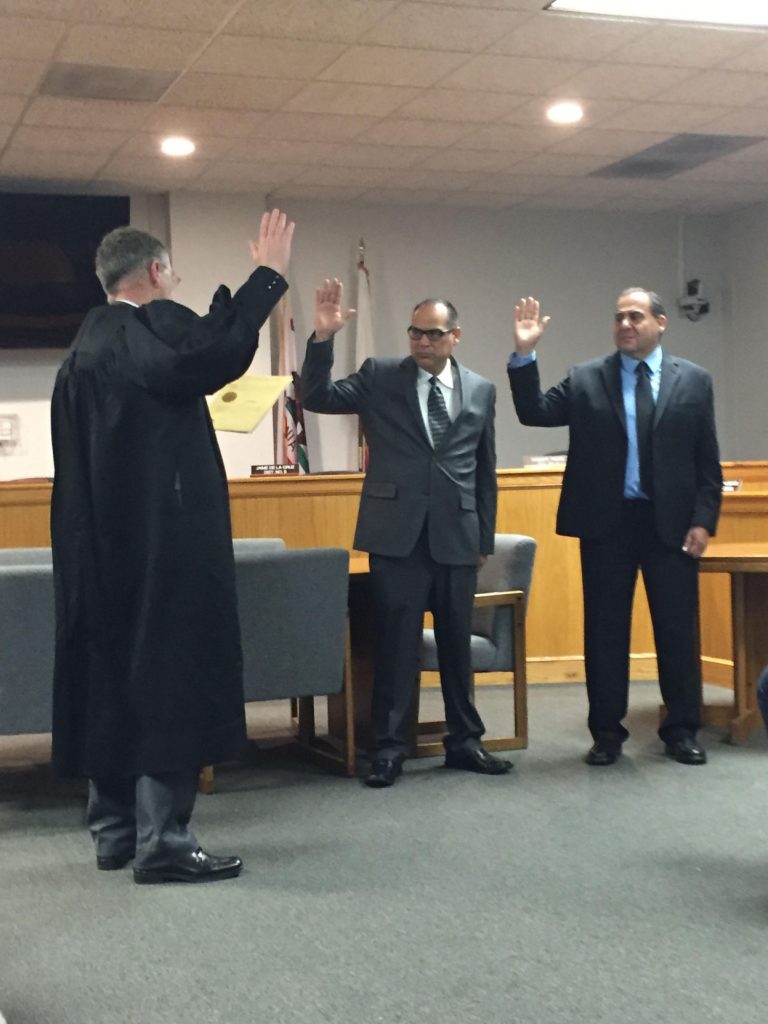 New county supervisors take the oath