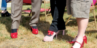 Walk a Mile in Her Shoes Hollister