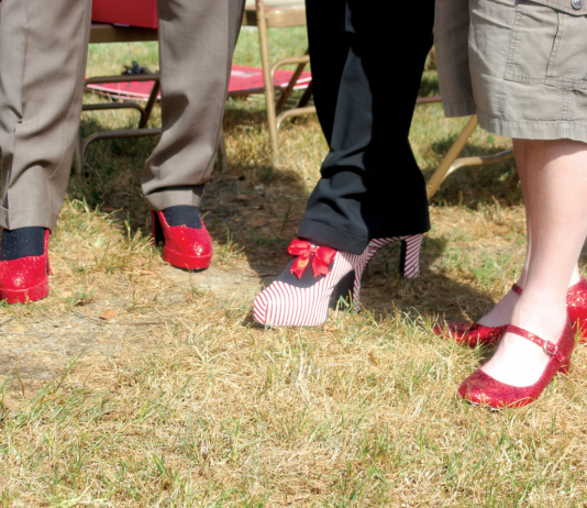 Heels for a cause Walk a Mile in Her Shoes Hollister
