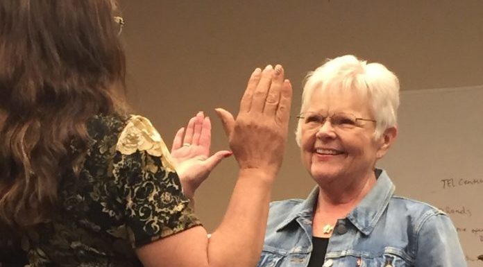 Former city clerk appointed treasurer Geri Johnson