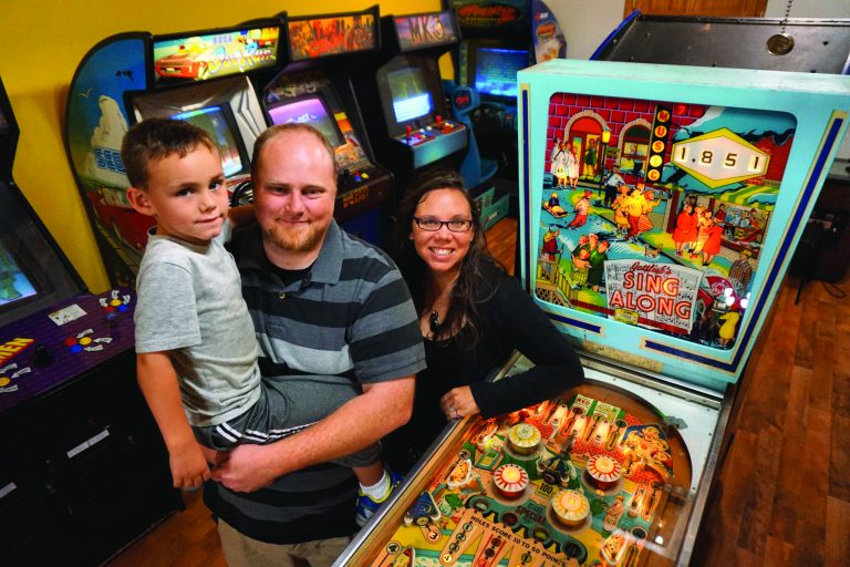 Vintage play and colorful sweets