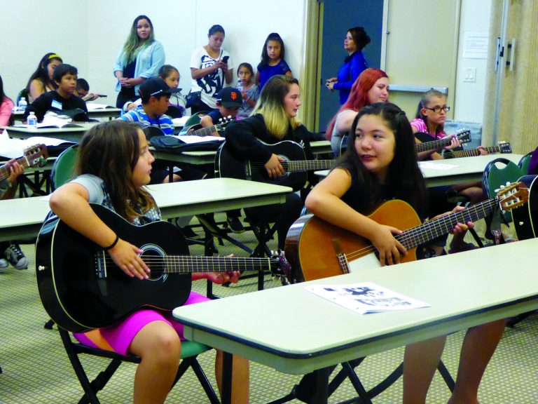 Music class a hit with local students