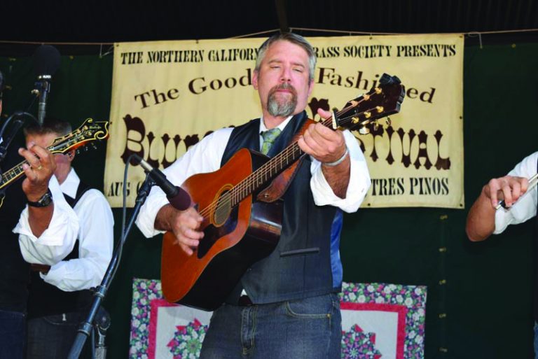 Bluegrass festival in Tres Pinos