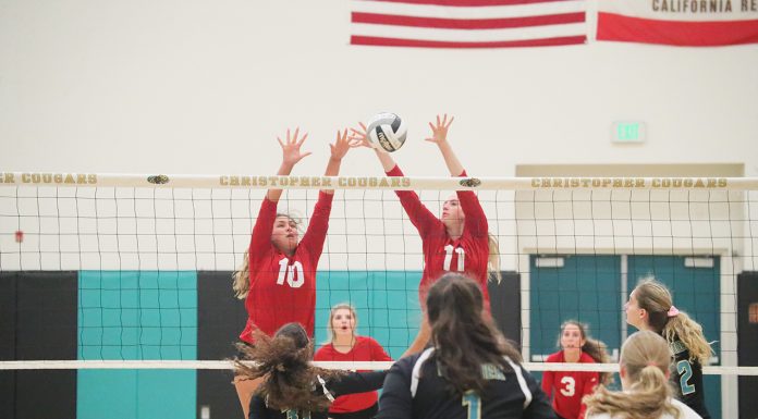 Baler girls volleyball hitting peak form