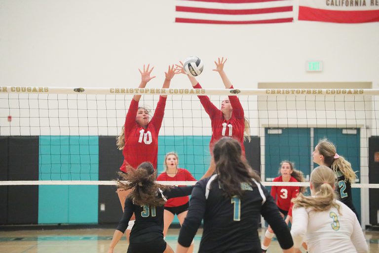 Baler girls volleyball hitting peak form