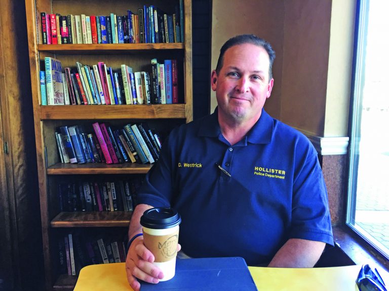 Coffee talk with local cops