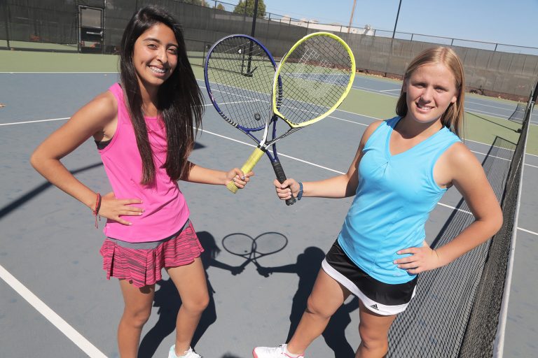 San Benito girls tennis on point