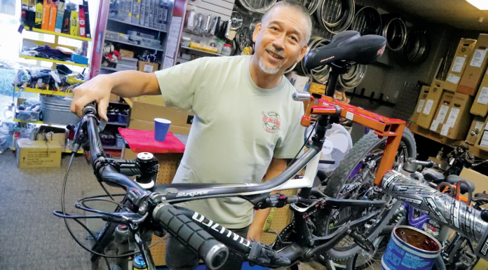 Great rides with good guys Brian Lucas at his Hollister shop Off the Chain