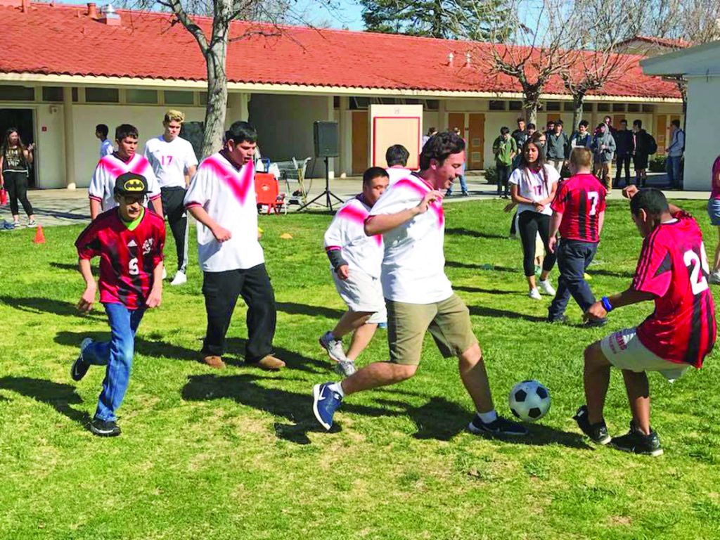Inaugural Gifted Soccer game at SBHS Hollister, San