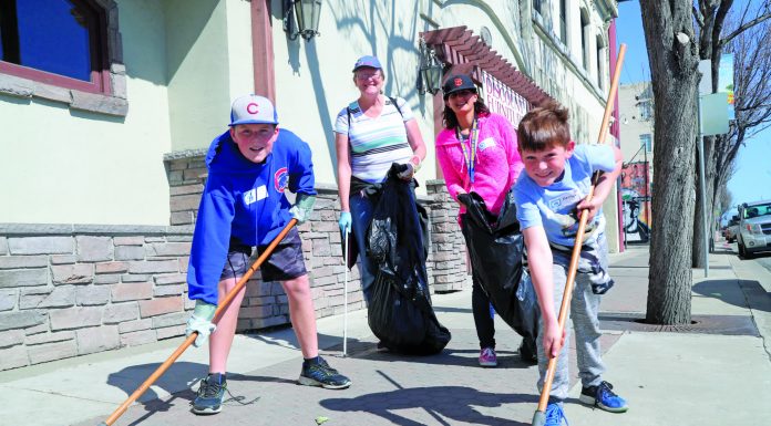 All hands on deck to clean downtown