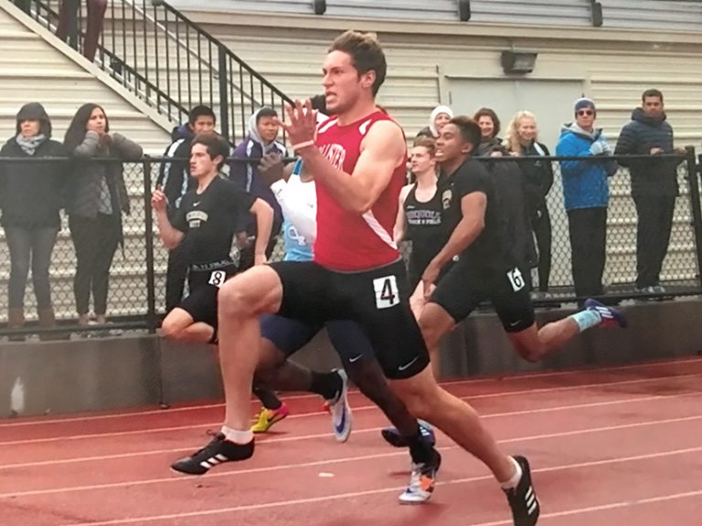 On track, Breger fast and furious