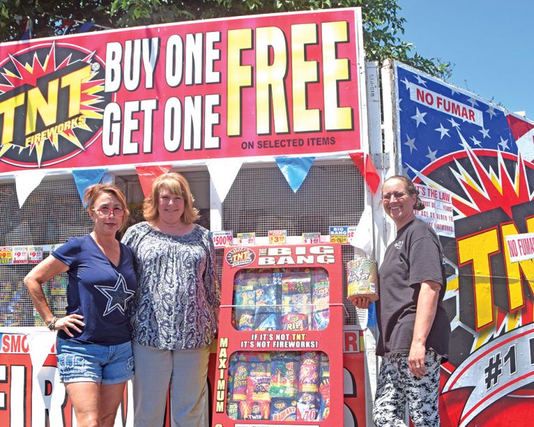 Fireworks sales fund Lights On in December