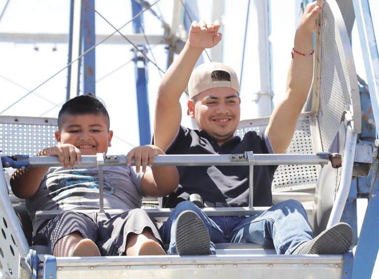 Neighbors bring smiles