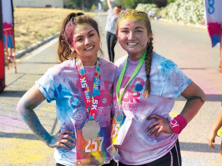 Color blast in Hollister