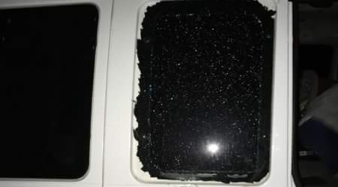 Police looking for rock thrower on 152