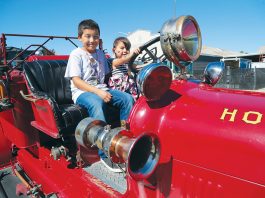 Kids meet local heroes