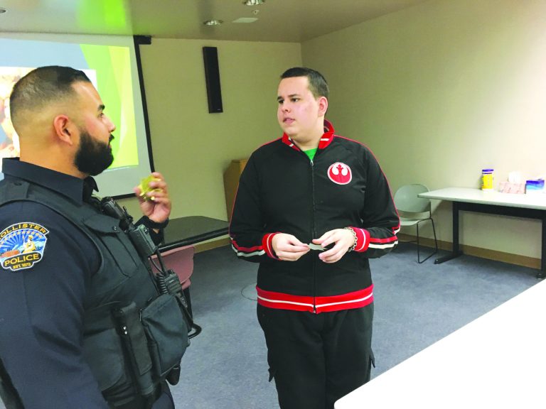 Police host meet-and-greet with special needs residents