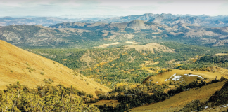 mountain summit at Red Lake