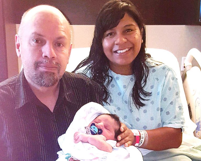 Hazel Hawkins welcomes Jan.1 baby