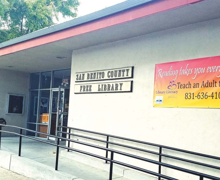 Local Scene Traffic calming, book sale, downtown Hollister car show