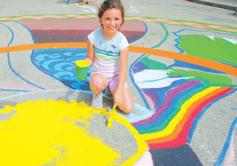 Mandala colors street