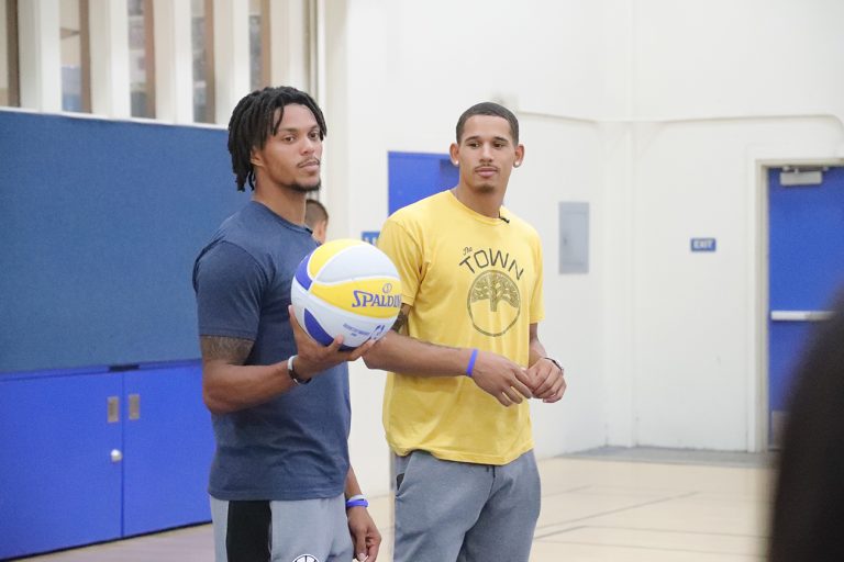Golden State Warriors are in the community