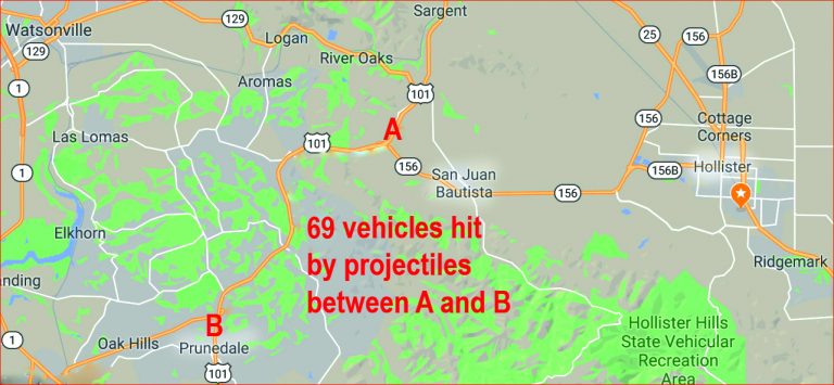 Man arrested in highway projectile investigation