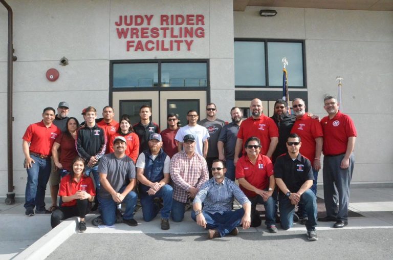 Judy Rider wrestling facility dedicated