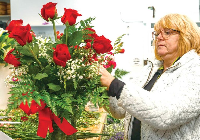 A Valentine’s bouquet