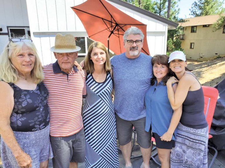 Family reunites after lifetime apart