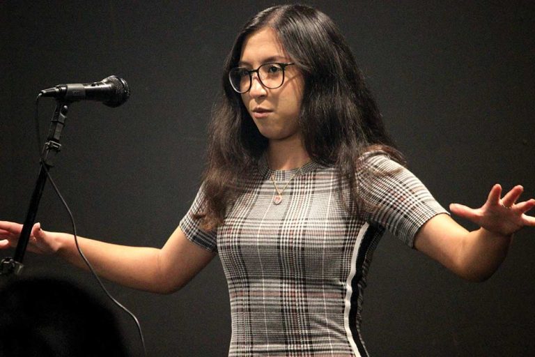 Students recite poems in competition