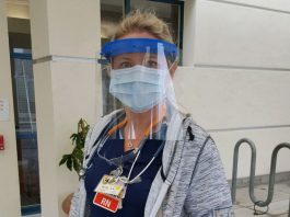 Local company makes face shields for hospital