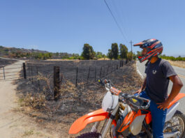 Within minutes: Crews Fire destroys home as blaze rips through 5,400 acres