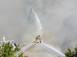 Photos: Downtown Hollister structure fire