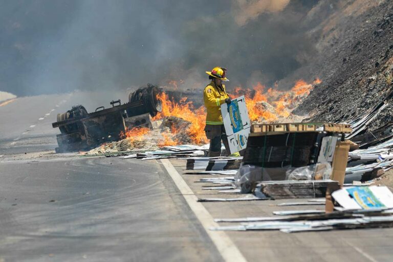 Pacheco Pass reopens as fire burns 300 acres