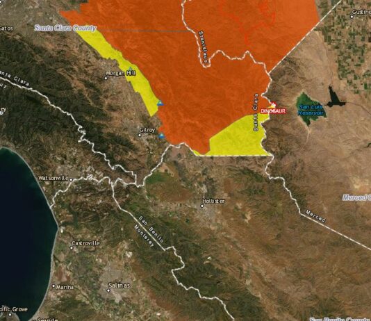North SB County under evacuation warning