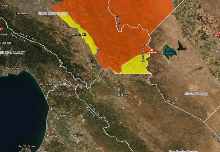 North SB County under evacuation warning