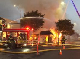 Fire destroys two downtown Hollister businesses