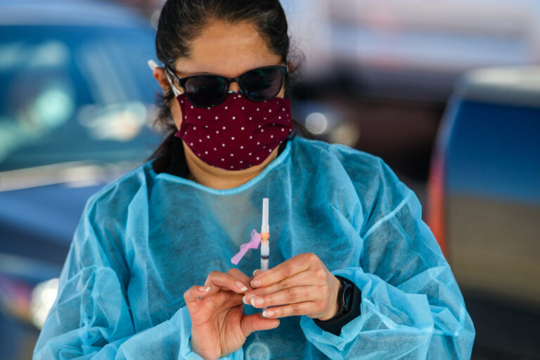 Public health officials rush to vaccinate older population