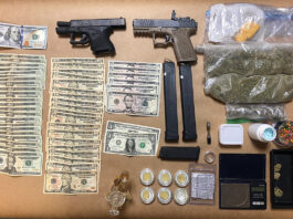 Hollister Police seize guns, contraband in traffic stop