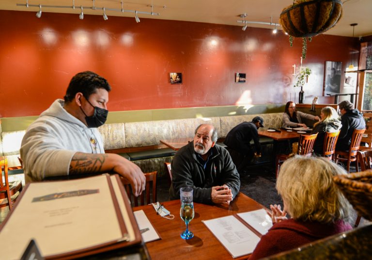 Restaurants slowly open up for indoor dining