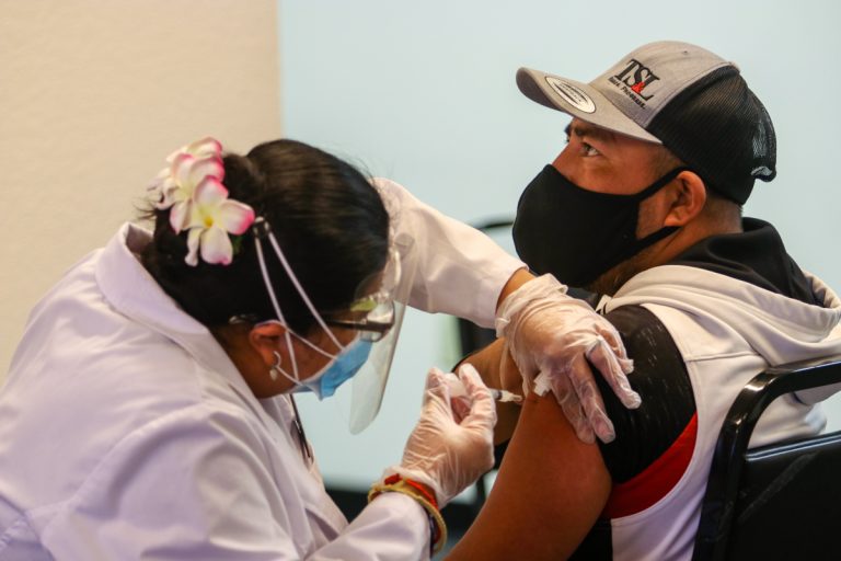 Farmworkers, food service employees start to receive vaccines in San Benito