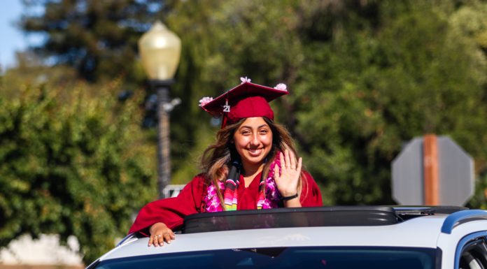 Class of 2021 takes one final ride at Anzar High graduation