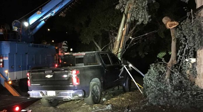 Police: Drunken collision with pole causes power outage