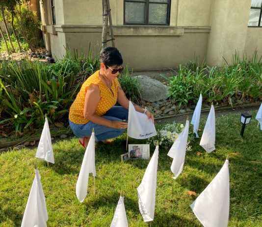 ‘White flag’ display a tribute to 67 locals who died of Covid-19