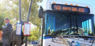gilroy transit center bus santa clara valley transportation authority commuting glenn hendricks rapid 568