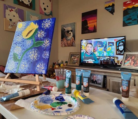 nacho moya art gallery and studio virtual paint social media