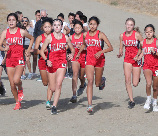San Benito High girls cross country team are league champs once again